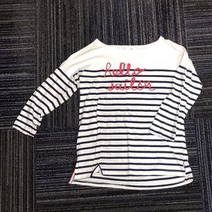 Anthropologie Striped Sailor Shirt
